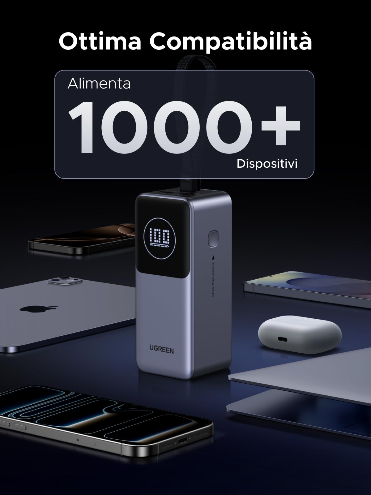 ugreen-nexode-pro-130w-power-bank-20000mah-pd-100w-con-cavo-usb-c-integrato-3-po image 8