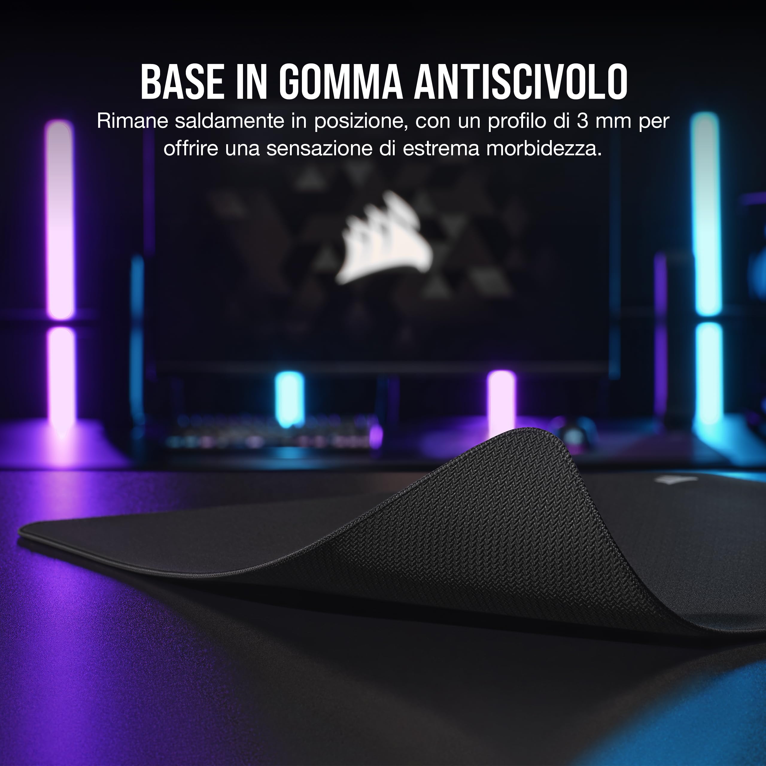 corsair-mm500-v2-tappetino-mouse-gaming-grande-45x40cm-nero image 5