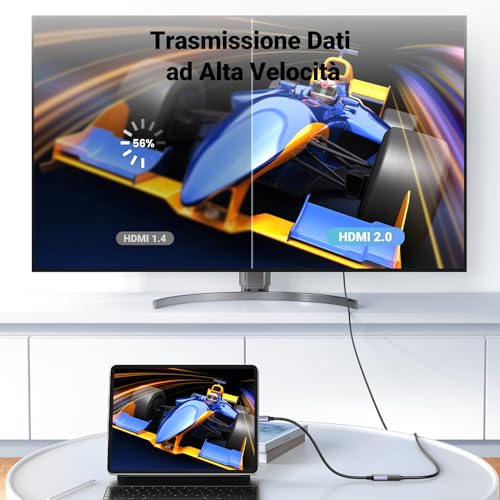ugreen-cavo-micro-hdmi-a-hdmi-4k-60hz-25-cm-adattatore-maschio-a-femmina image 8