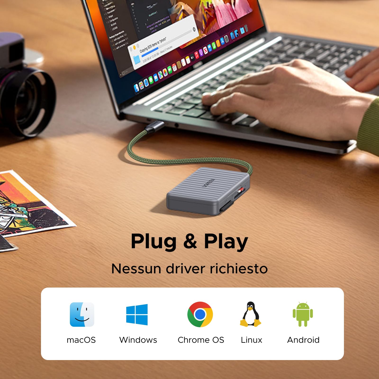 ugreen-lettore-schede-sd-usb-c-con-custodia-portatile-170-mb-s-sd-microsd image 7