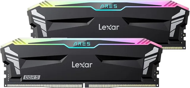 lexar-rgb-ddr5-ram-32gb-kit-2x16gb-6400mhz-cl32-udimm-xmp-3-0-expo image 1