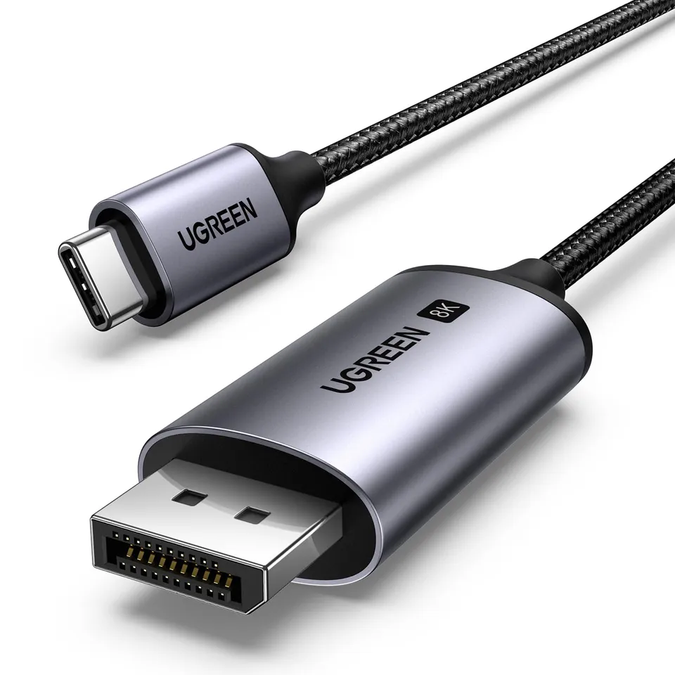 ugreen-cavo-usb-c-a-displayport-1-4-8k-60hz-1m-nylon image 1