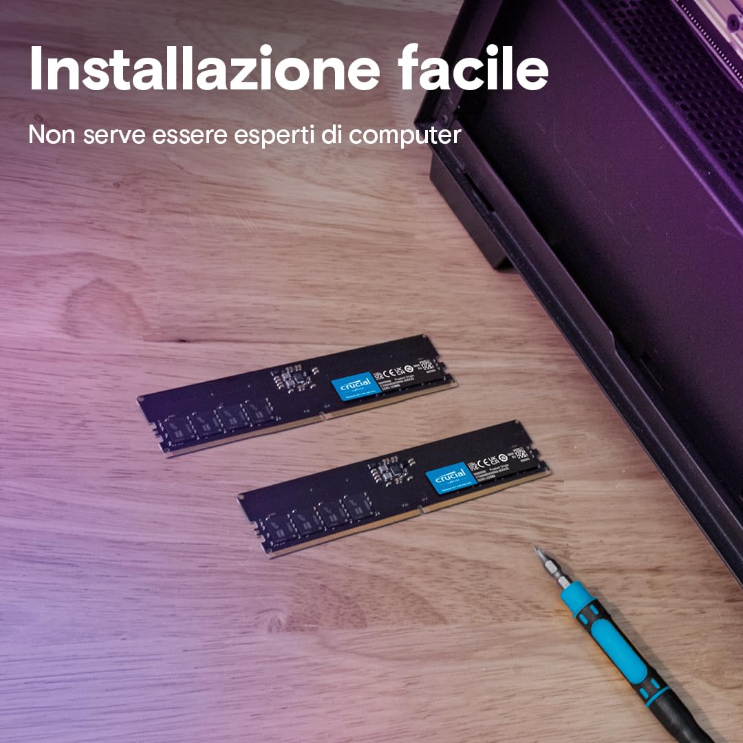 crucial-ram-ddr5-8gb-4800mhz-cl40-udimm-ct8g48c40u5-per-pc-desktop image 6