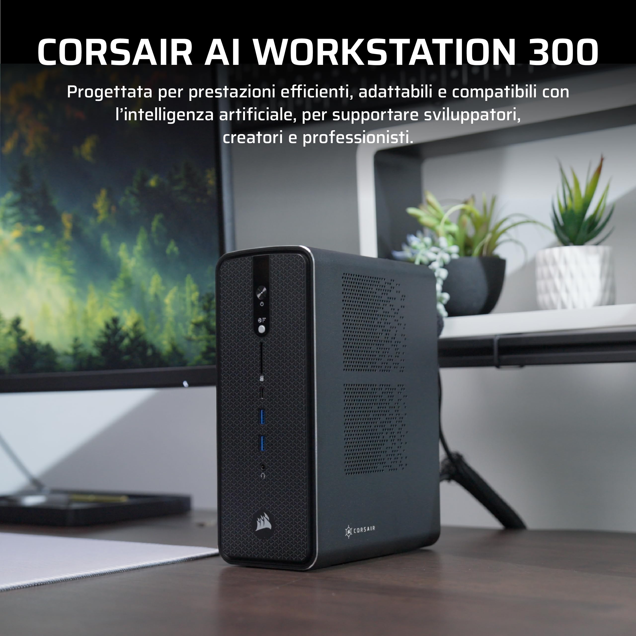 corsair-ai-workstation-300-ryzen-ai-max-385-64gb-1tb-nero image 3