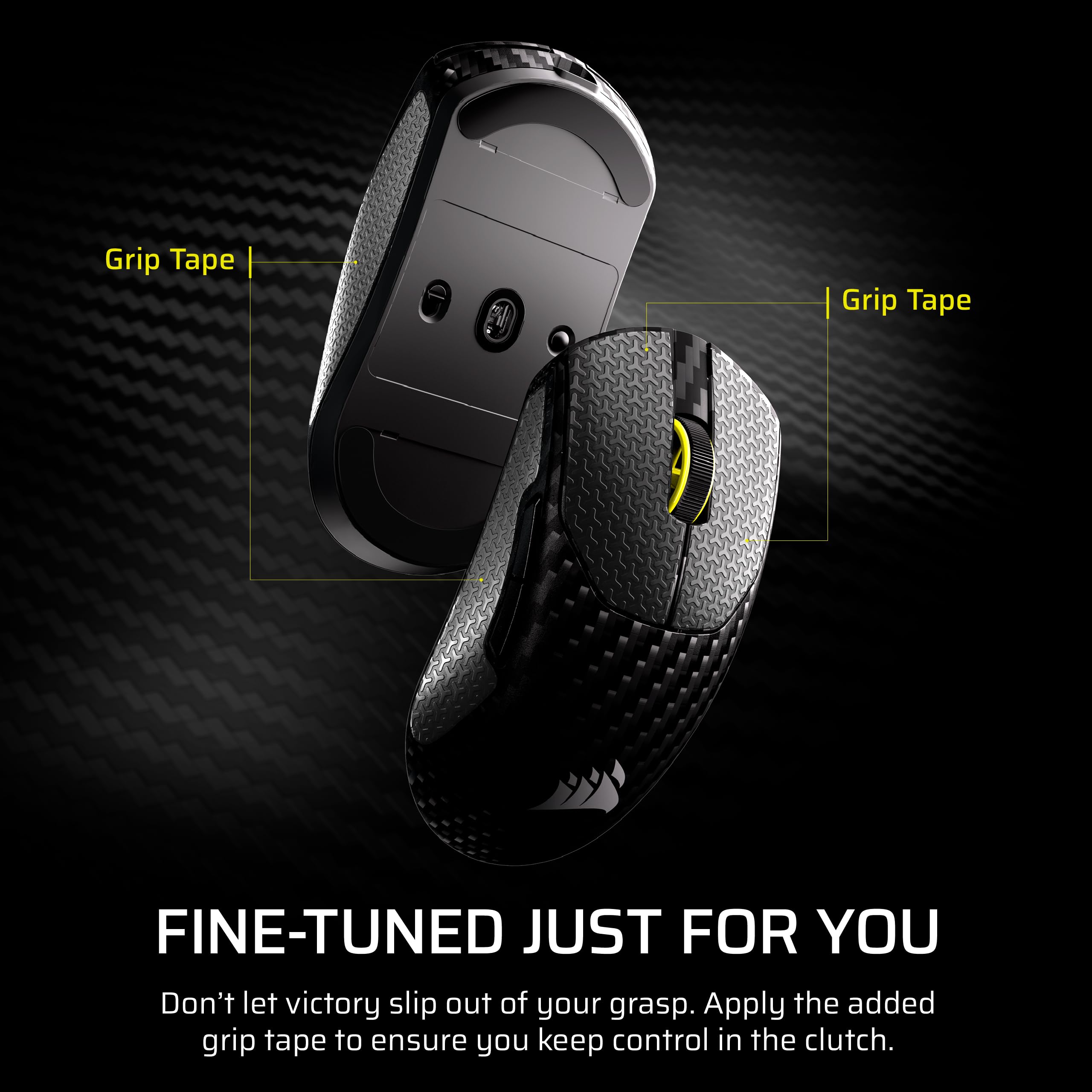 corsair-sabre-v2-pro-mouse-gaming-wireless-fps-nero-55g-carbonio-33-000-dpi-8000 image 8