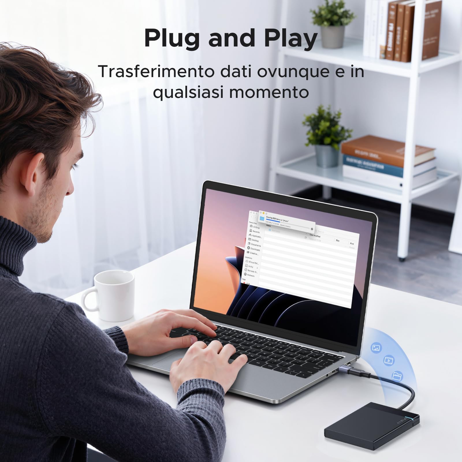ugreen-adattatore-usb-c-a-usb-a-3-2-10gbps-confezione-da-5-pezzi image 7