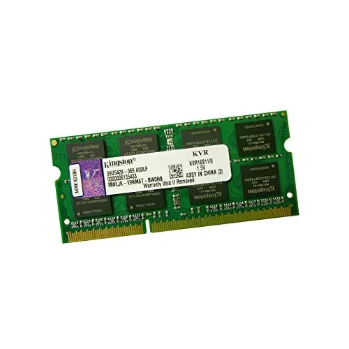 kingston-valueram-kvr16s11-8-sodimm-ddr3-pc3-12800s-8-gb-1600-mhz-cl11-1-5-v image 1