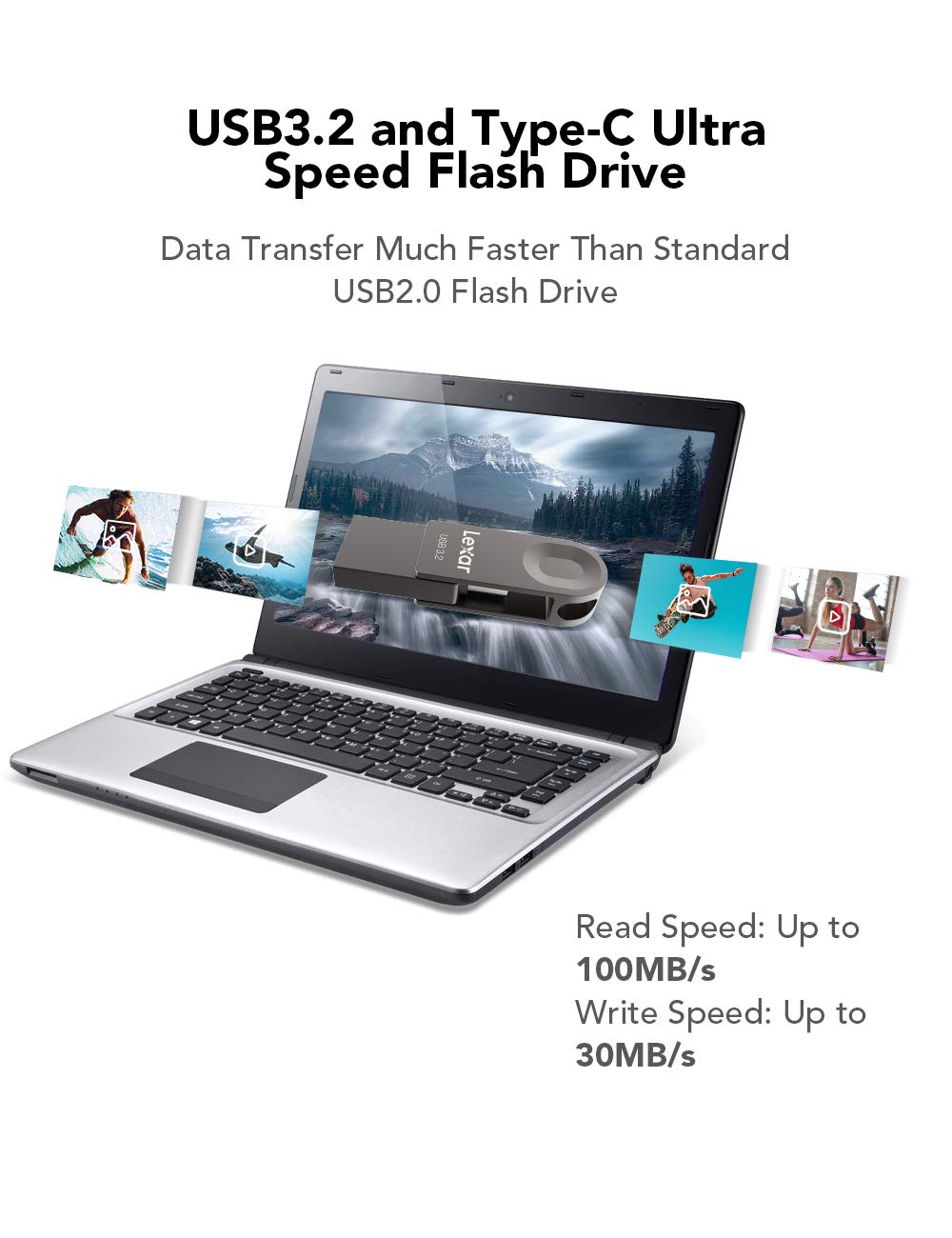 lexar-jumpdrive-e32c-dual-drive-64gb-usb-c-usb-a-100mb-s image 2