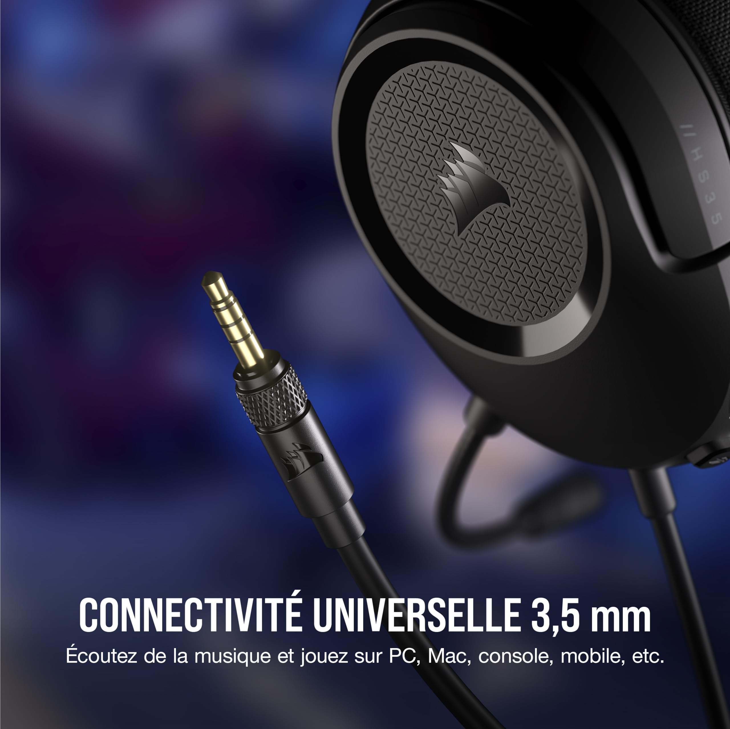 corsair-hs35-v2-cuffie-gaming-con-cavo-multipiattaforma-jack-3-5-mm-carbonio image 3