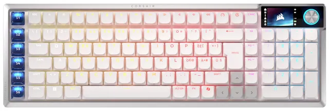corsair-vanguard-air-99-wireless-tastiera-da-gioco-a-basso-profilo-bianco-ottico image 1