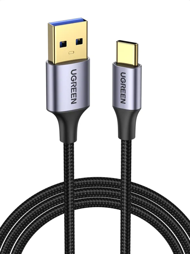 ugreen-cavo-usb-a-a-usb-c-3-0-5gbps-3a-ricarica-rapida-1m-nylon image 1