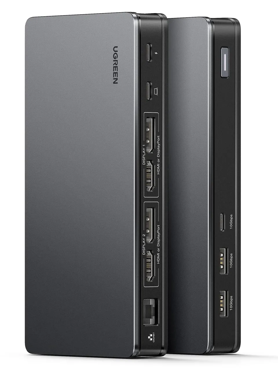 ugreen-revodok-pro-209-hub-usb-c-docking-station-9-in-1-doppio-4k image 1