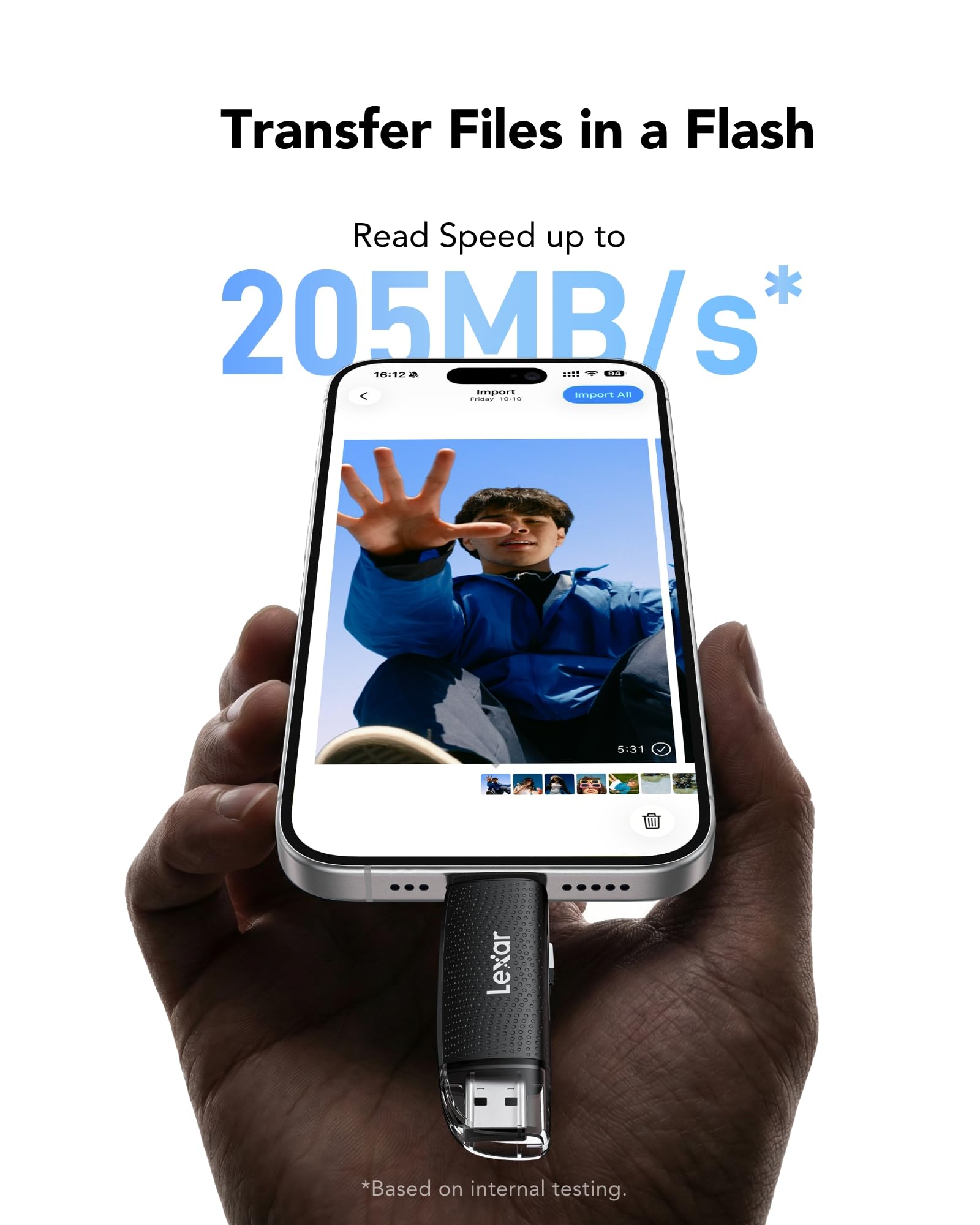 lexar-silver-micro-sd-card-128gb-v30-u3-fino-a-205mb-s image 3