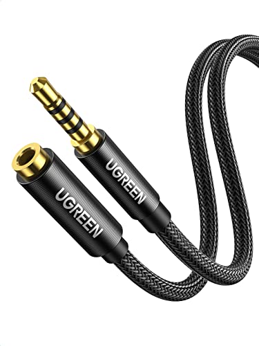 ugreen-cavo-prolunga-jack-3-5mm-4-poli-con-microfono-2m-nylon image 8