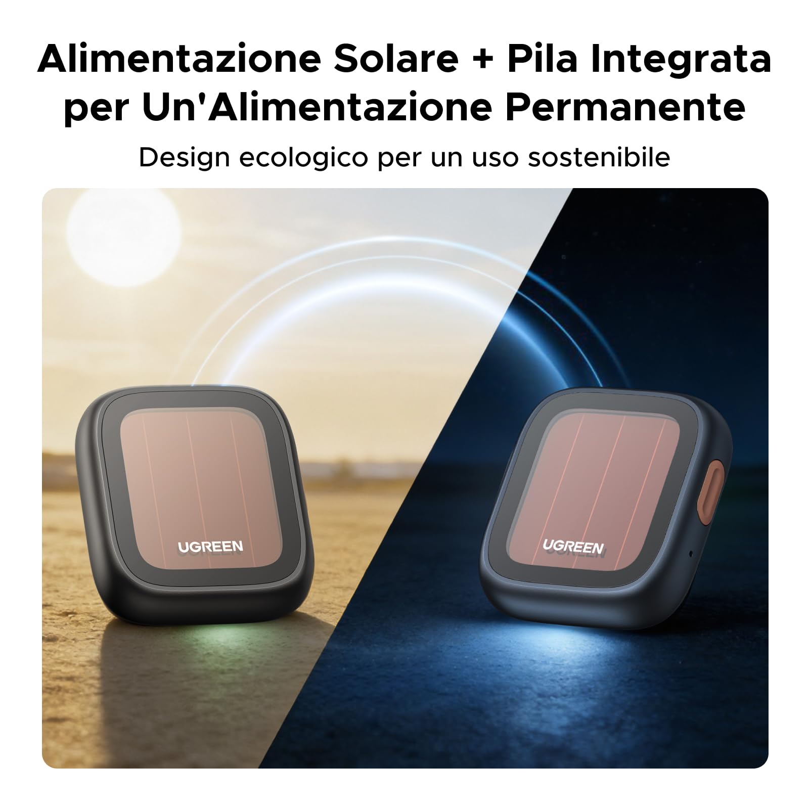 ugreen-finetrack-pro-smart-finder-bluetooth-tracker-con-ricarica-solare-ip68-110 image 3