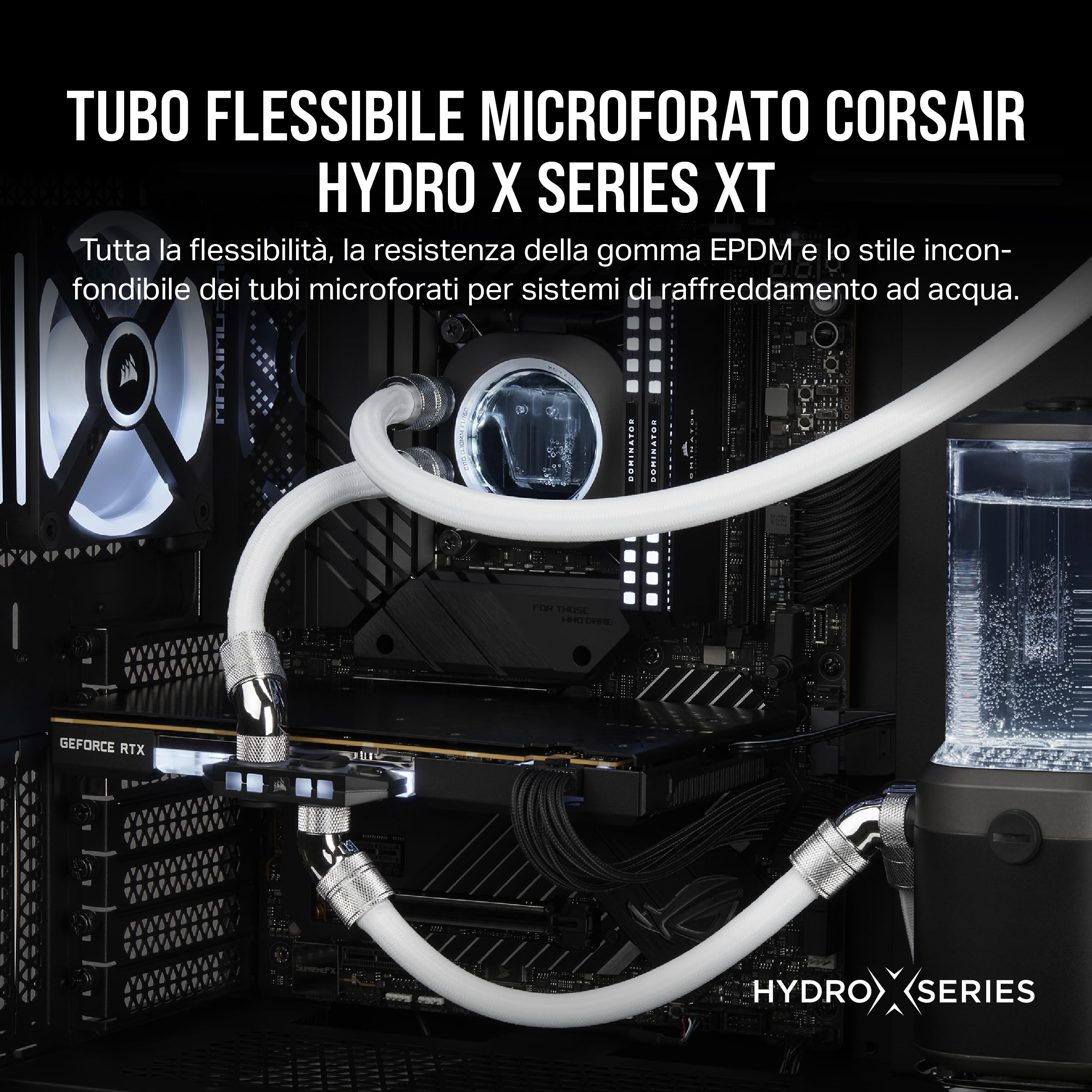 corsair-hydro-x-series-xt-softline-tubo-flessibile-epdm-3m-bianco image 2