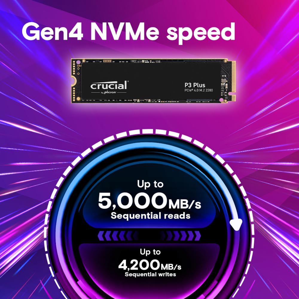 crucial-p3-plus-500gb-pcie-gen4-nvme-m-2-ssd-interno image 2