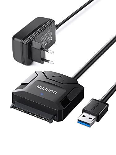 ugreen-adattatore-sata-usb-3-0-5gbps-per-ssd-hdd-2-5-3-5-fino-a-20tb-con-aliment image 7