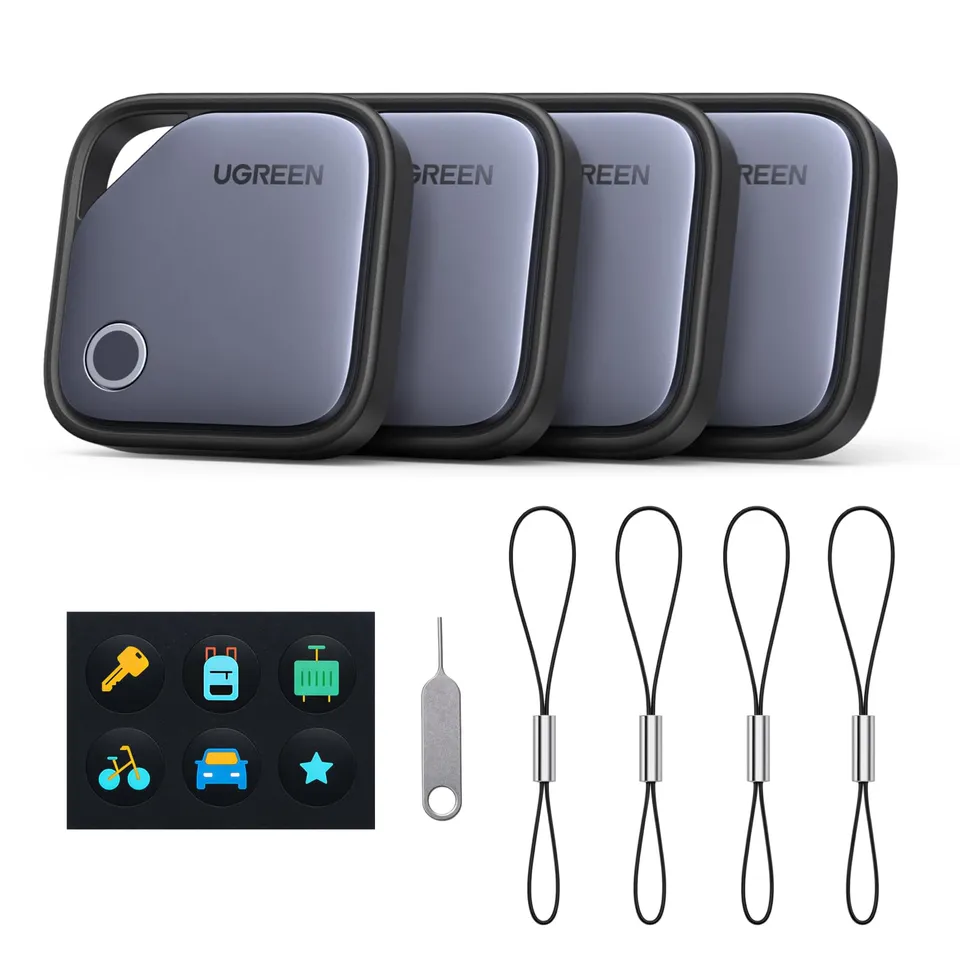 ugreen-finetrack-smart-finder-tracker-ios-find-my-confezione-da-4-pezzi image 1