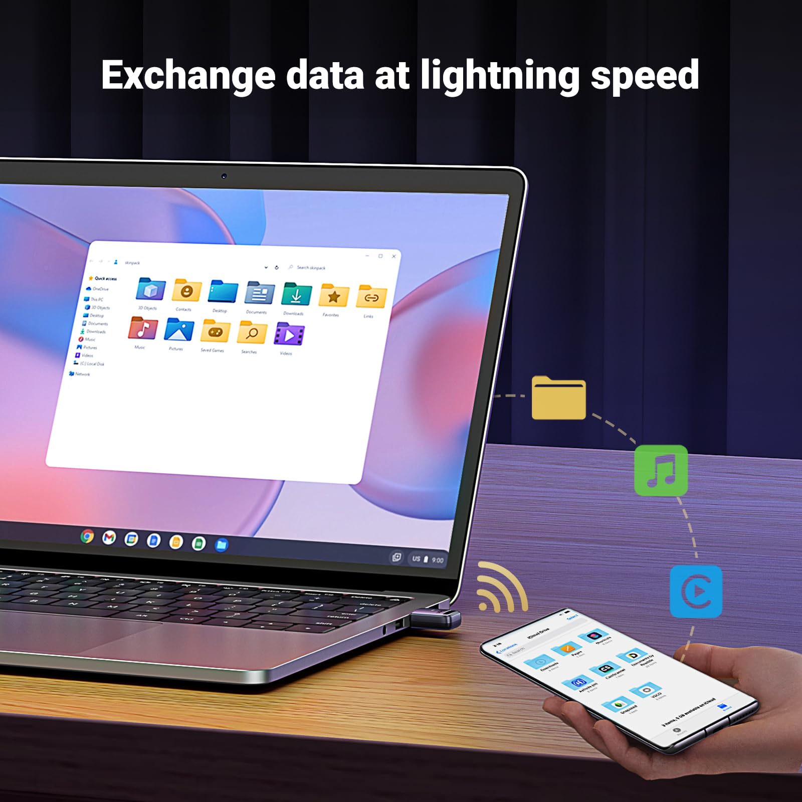 ugreen-chiavetta-bluetooth-5-4-usb-per-pc-windows image 6