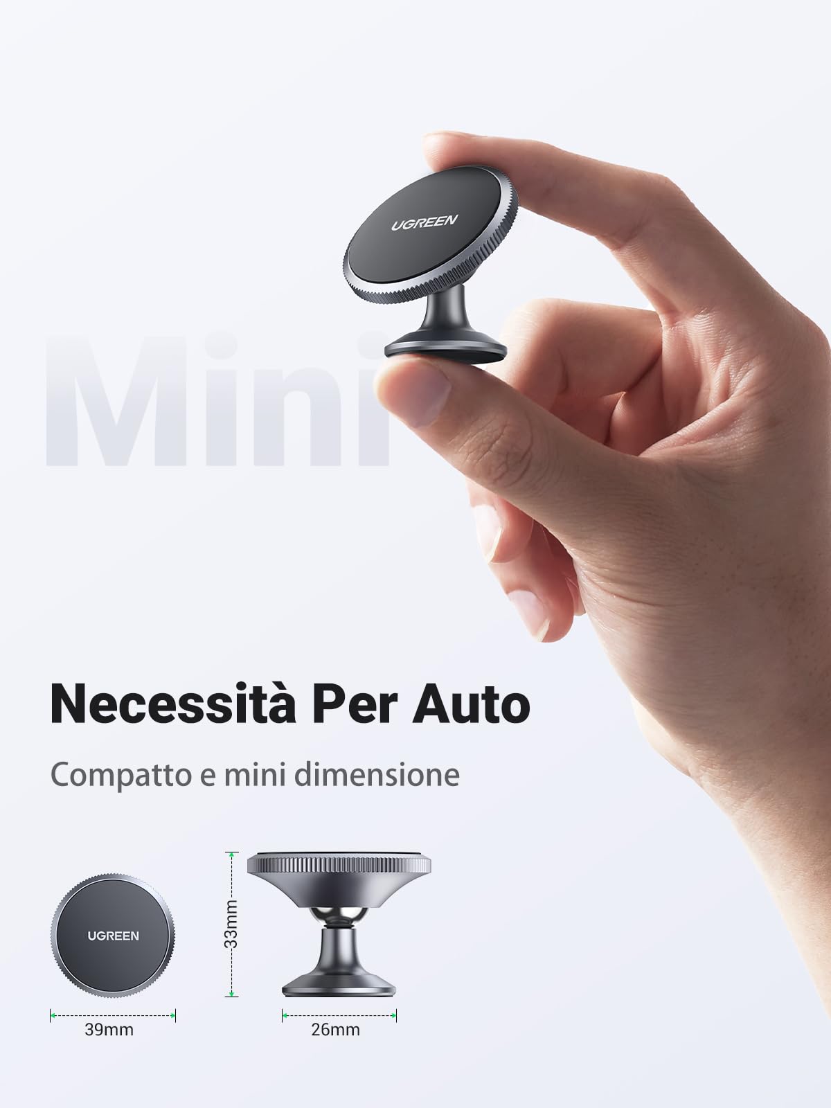 ugreen-2-in-1-supporto-telefono-auto-magnetico-per-cruscotto-e-bocchette-aria image 7