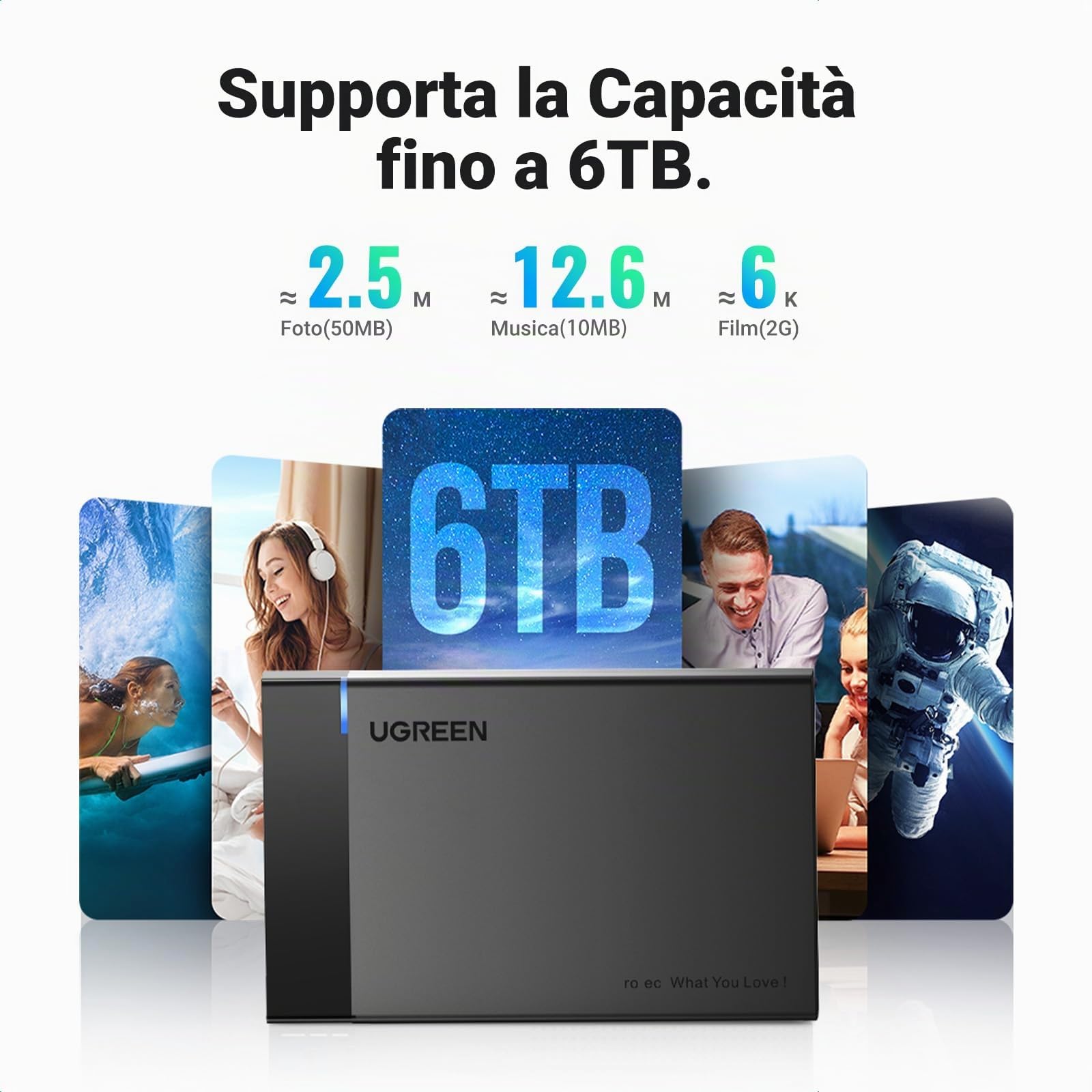 ugreen-case-esterno-per-hdd-ssd-2-5-usb-3-0-5gbps-nero image 3