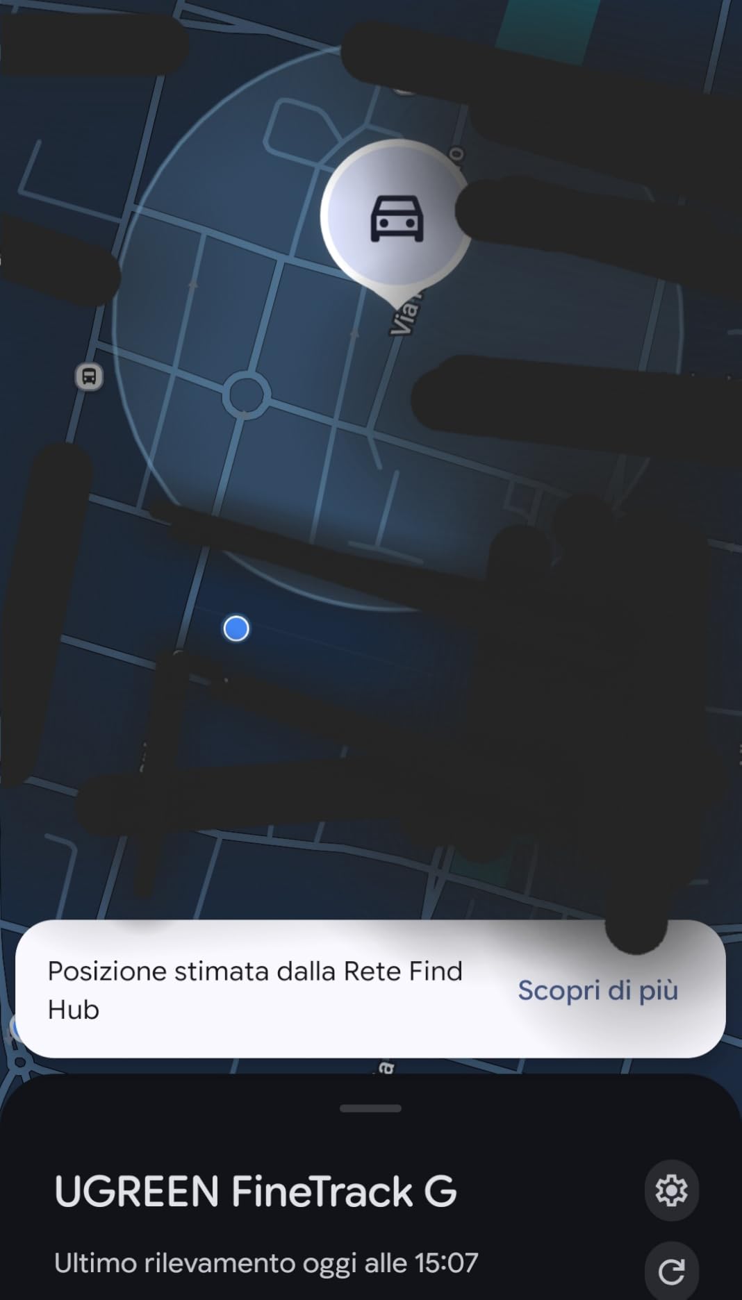 Bici ritrovata grazie a questo