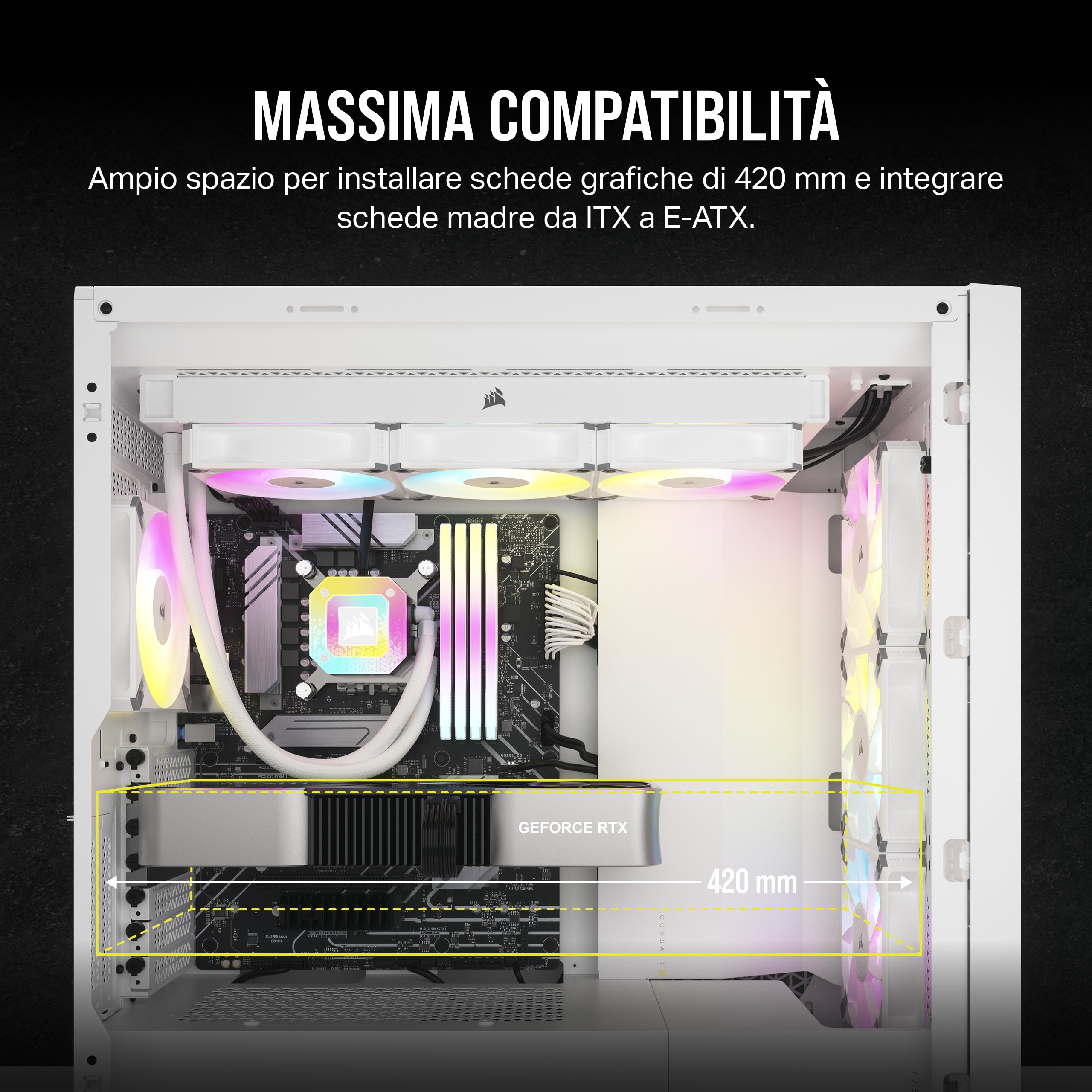 corsair-5000d-core-airflow-case-mid-tower-atx-bianco image 3