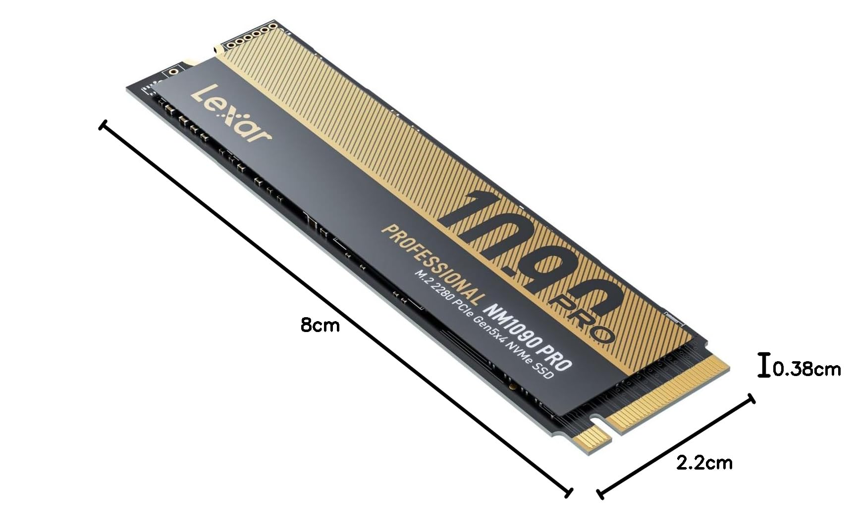lexar-nm1090-pro-1tb-pcie-5-0-gen5-nvme-ssd-fino-a-14-000-mb-s-controllo-termico image 8