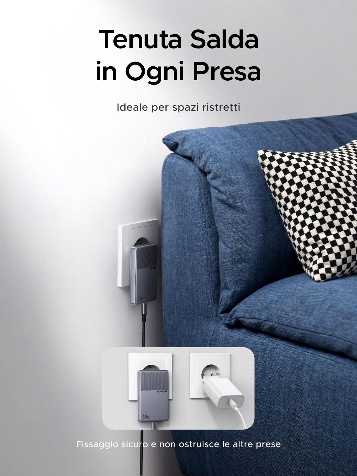 ugreen-nexode-air-65w-caricatore-usb-c-ultra-sottile-3-porte image 8