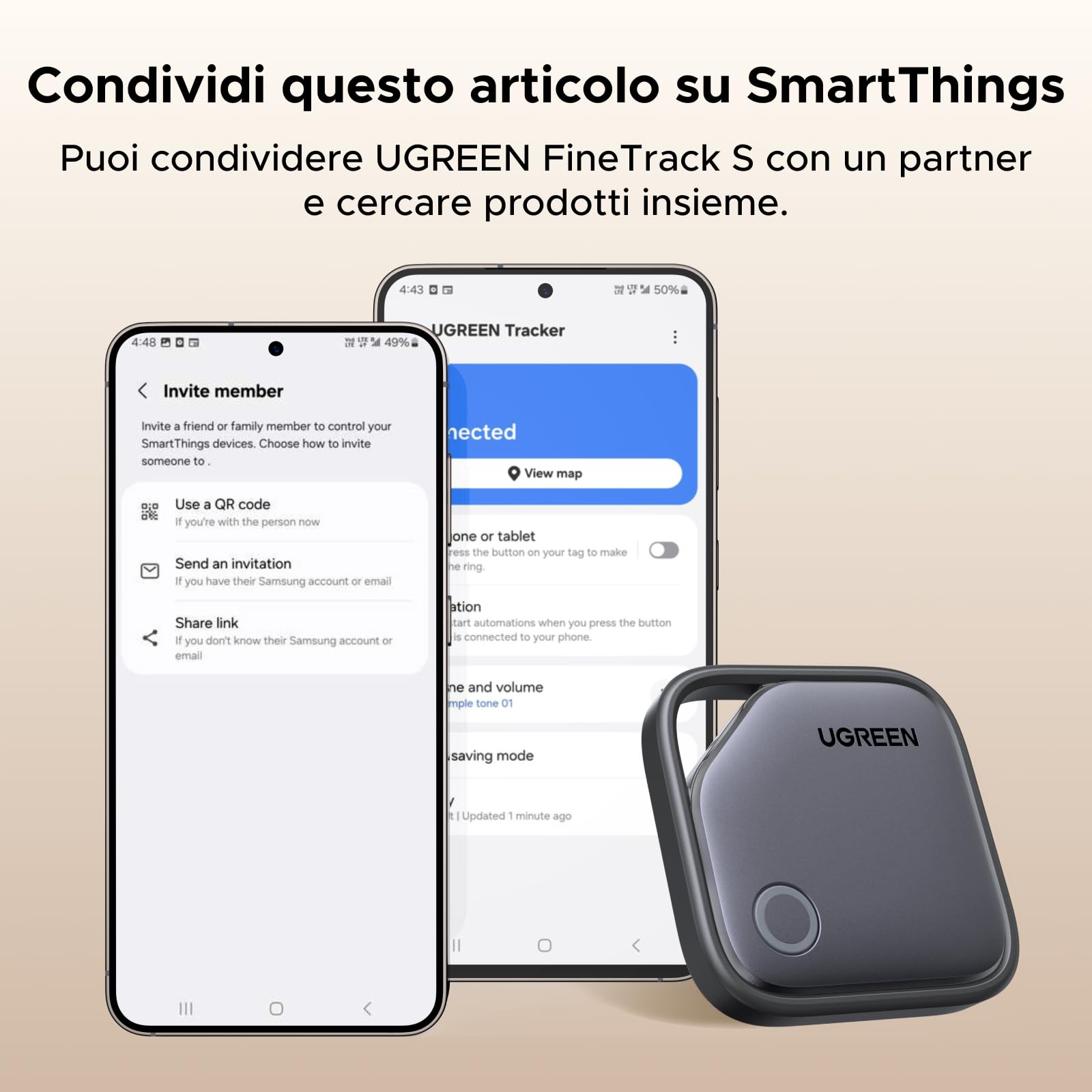 ugreen-finetrack-s-smart-finder-tag-samsung-smartthings-2-pezzi image 6