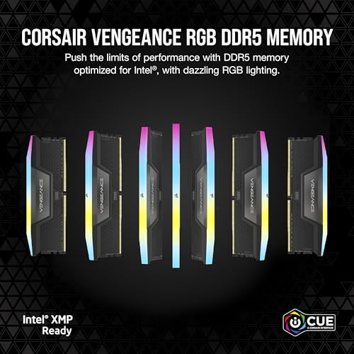 corsair-vengeance-rgb-ddr5-16gb-1-x-16gb-5600mhz-cl40-ram-desktop-nero-intel-xmp image 8