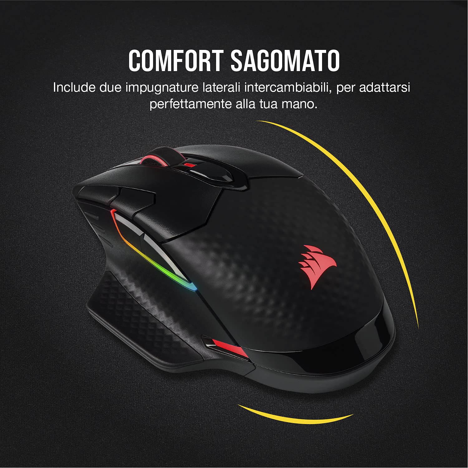 corsair-dark-core-rgb-pro-se-mouse-gaming-wireless-qi-nero image 7