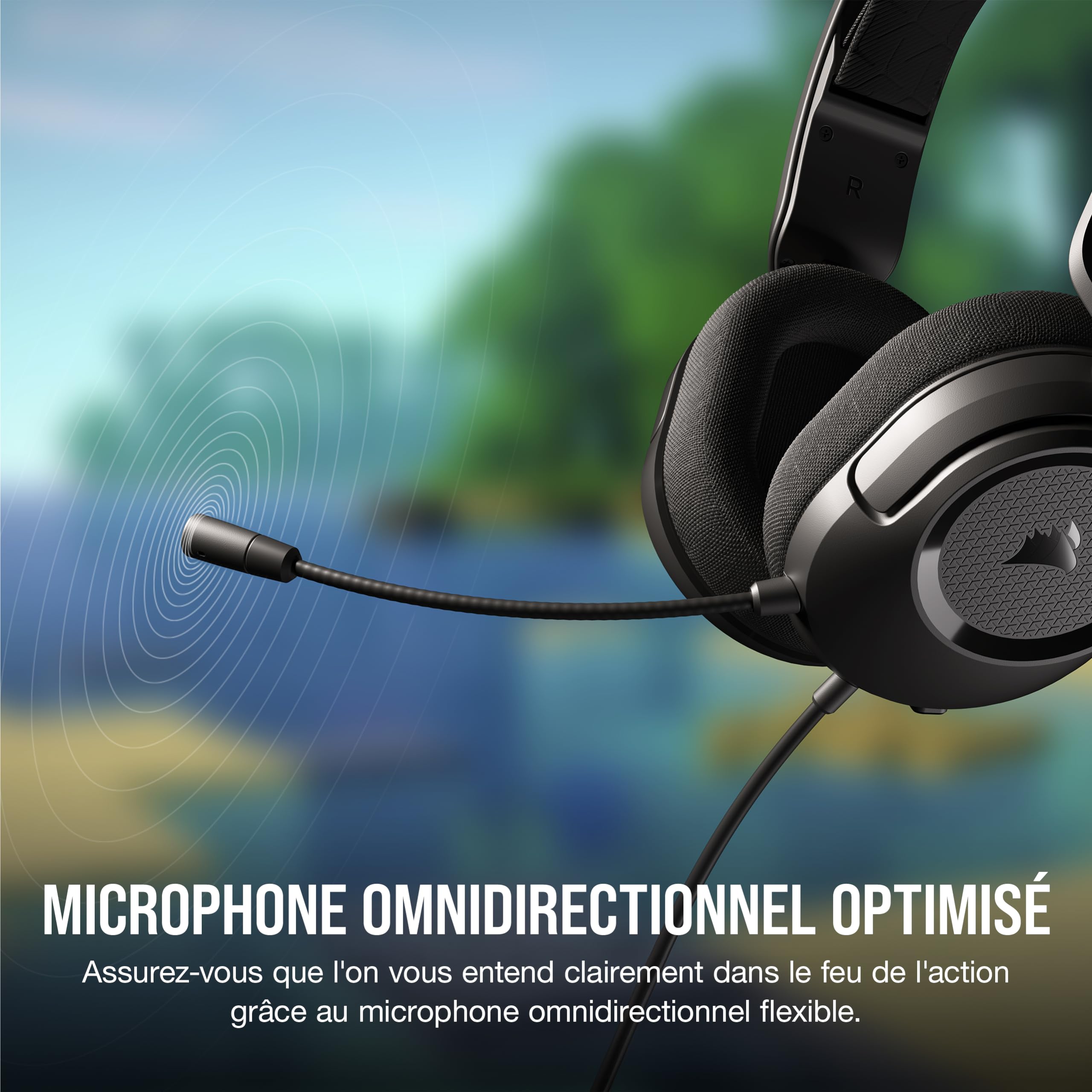 corsair-hs35-v2-cuffie-gaming-con-cavo-multipiattaforma-jack-3-5-mm-carbonio image 5