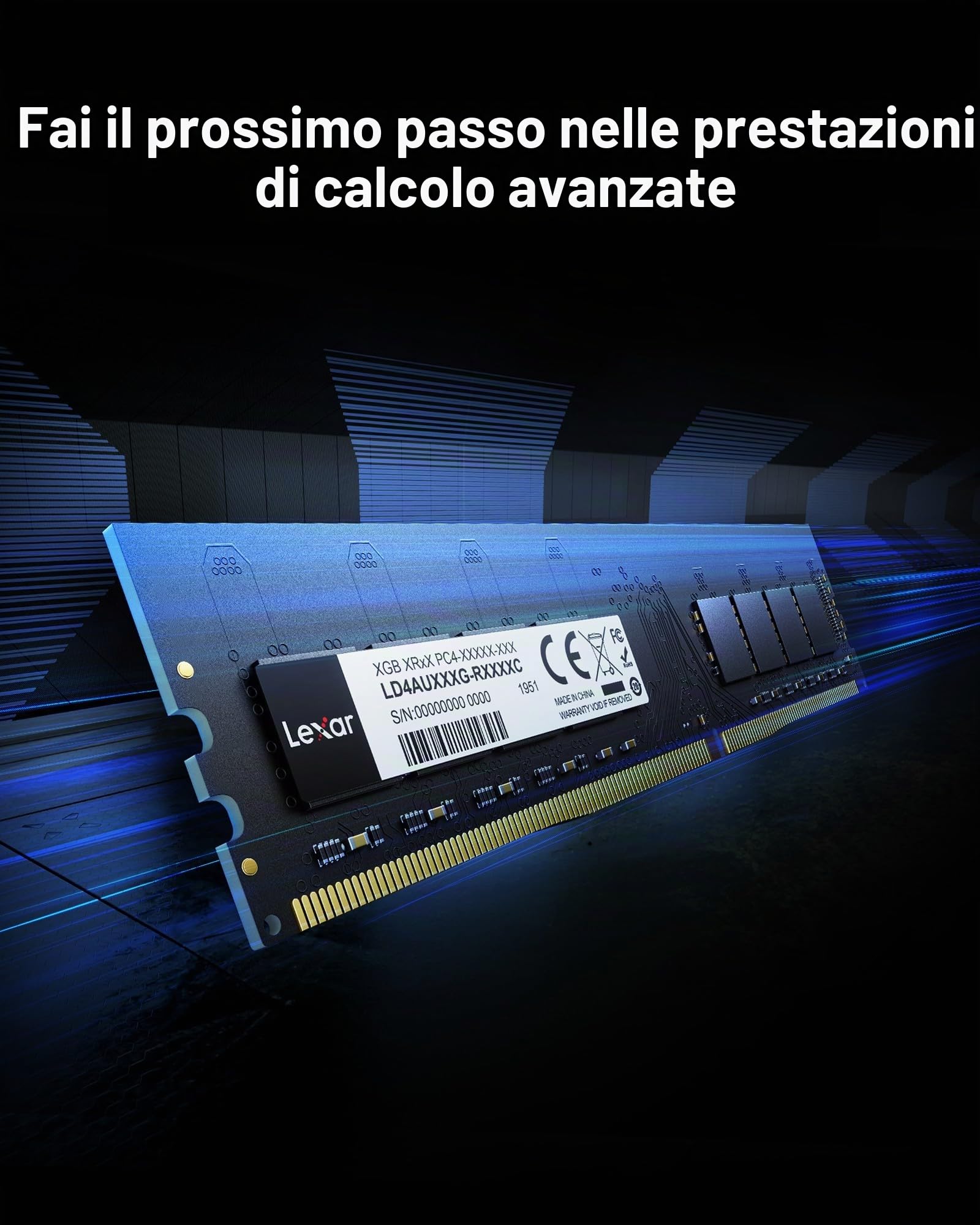 lexar-udimm-ram-ddr4-16gb-3200mhz-cl22-memoria-desktop image 2