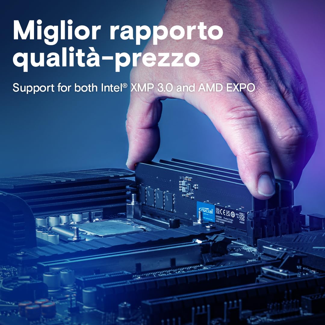 crucial-ram-ddr5-8gb-4800mhz-cl40-udimm-ct8g48c40u5-per-pc-desktop image 5