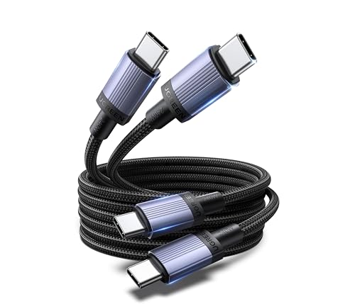 ugreen-cavo-usb-c-a-usb-c-240w-ricarica-rapida-2m-in-nylon-confezione-da-2 image 8