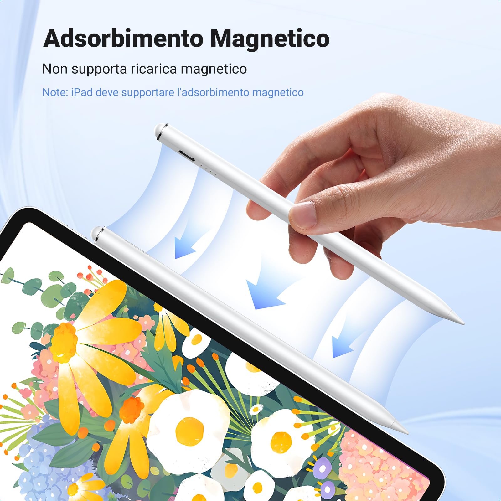 ugreen-penna-stylus-magnetica-per-ipad-con-ricarica-rapida-12h image 3