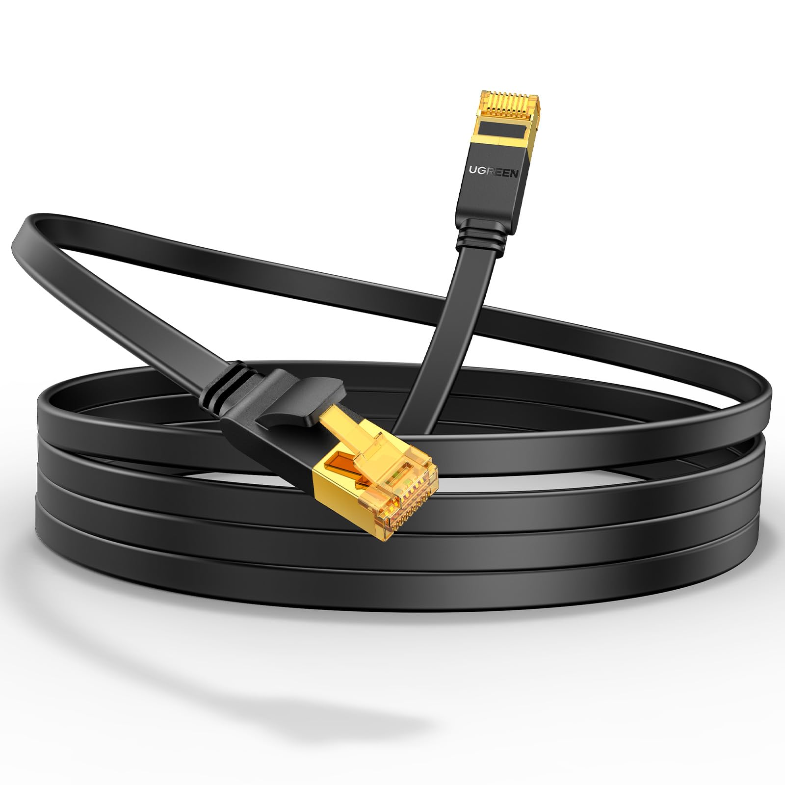 ugreen-cavo-ethernet-cat-7-rj45-10gbps-8-metri-piatto-nero image 7