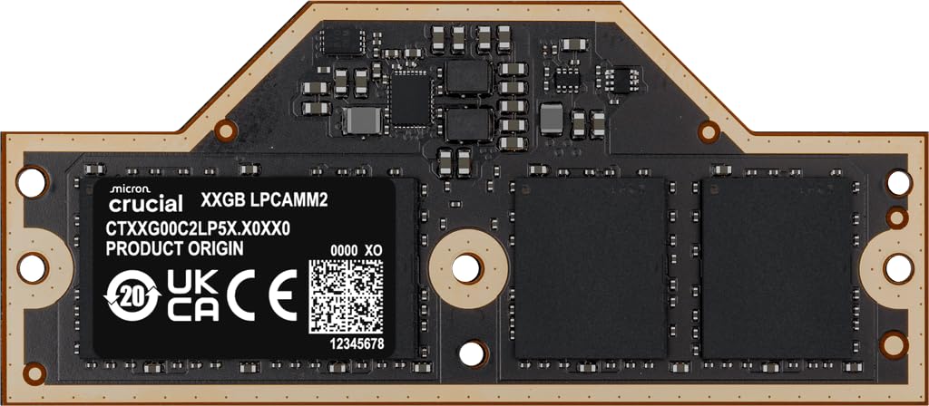 crucial-lpcamm2-lpddr5x-ram-64gb-1x64gb-7500mt-s-sodimm-nero image 1