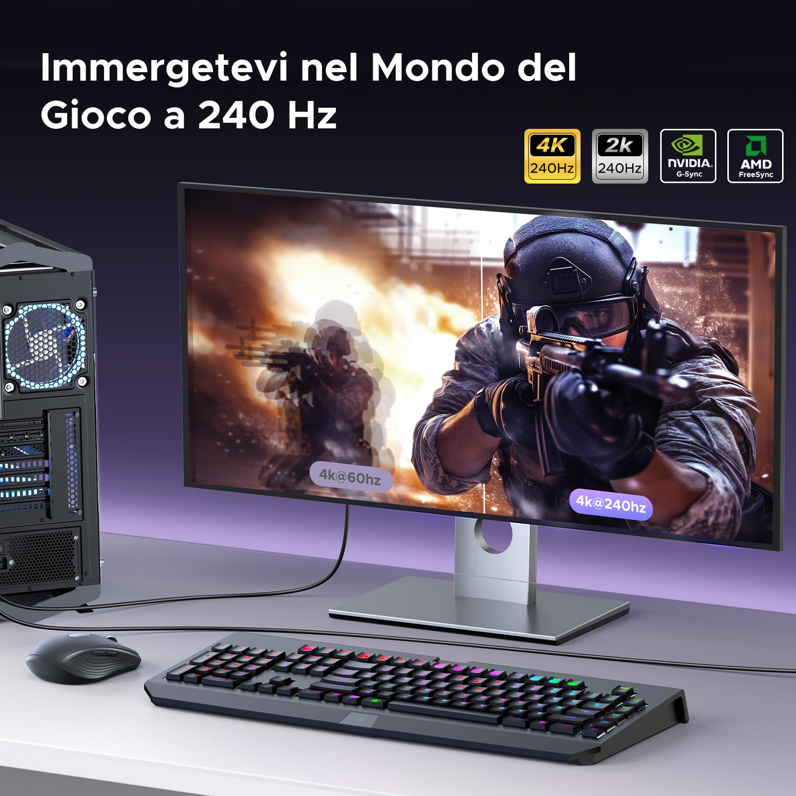 ugreen-adattatore-usb-c-a-displayport-1-4-8k-60hz image 3