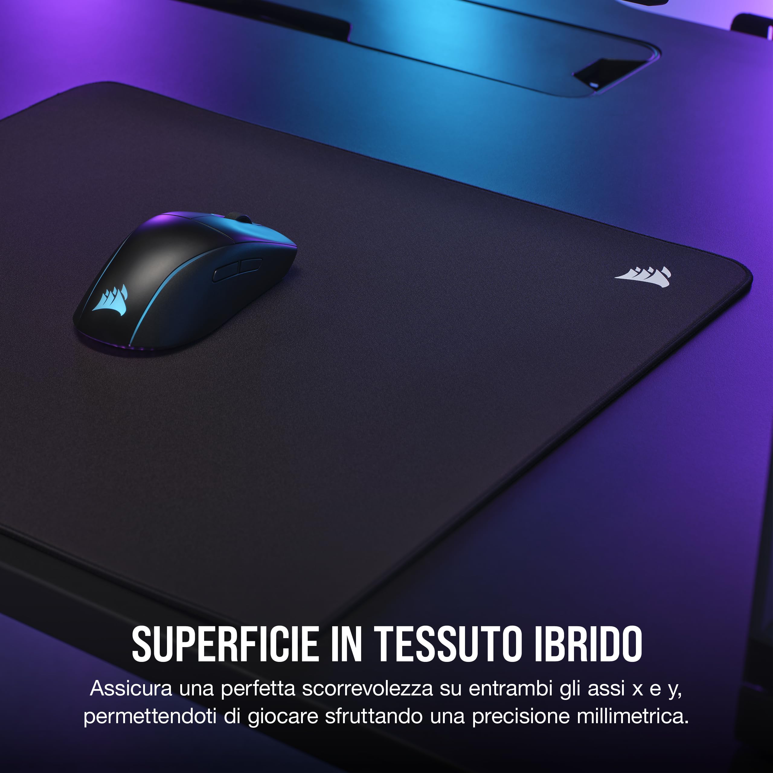 corsair-mm500-v2-tappetino-mouse-gaming-grande-45x40cm-nero image 3