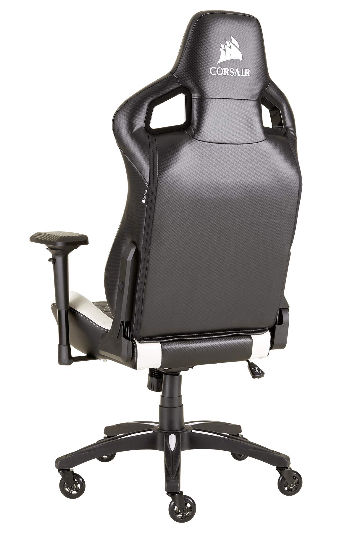 corsair-t1-race-sedia-gaming-similpelle-nero-bianco image 8