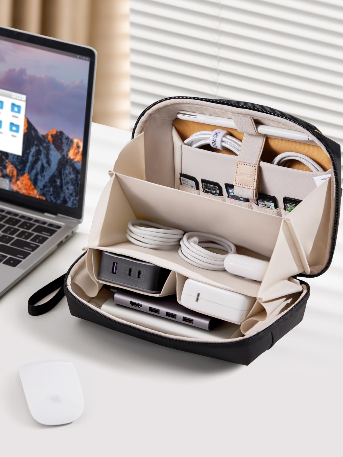 ugreen-borsa-organizer-cavi-elettronici-da-viaggio-27x17x8-cm image 8