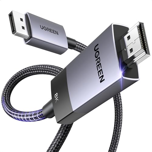 ugreen-cavo-displayport-a-hdmi-2-1-8k-60hz-2m-unidirezionale image 8