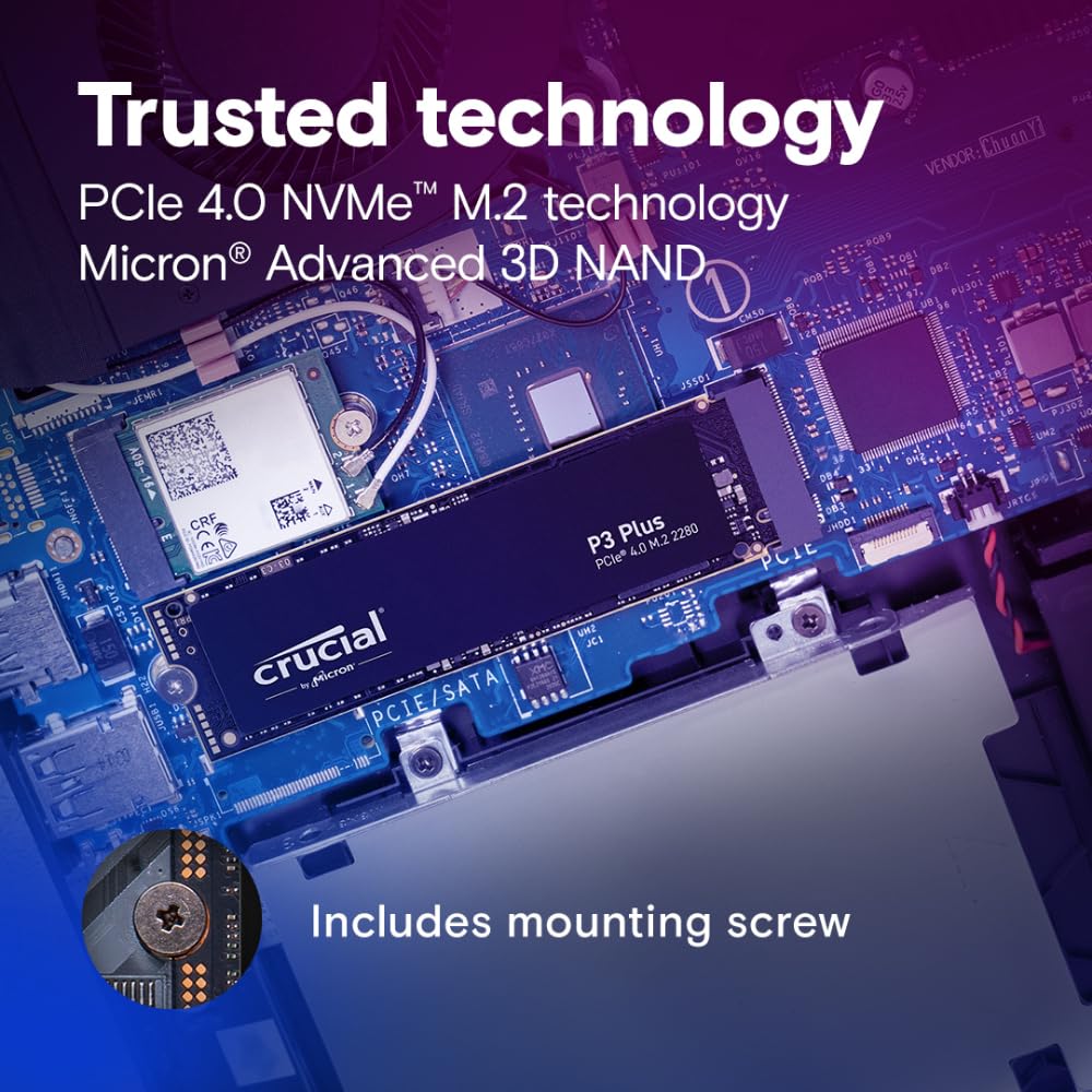 crucial-p3-plus-500gb-pcie-gen4-nvme-m-2-ssd-interno image 4