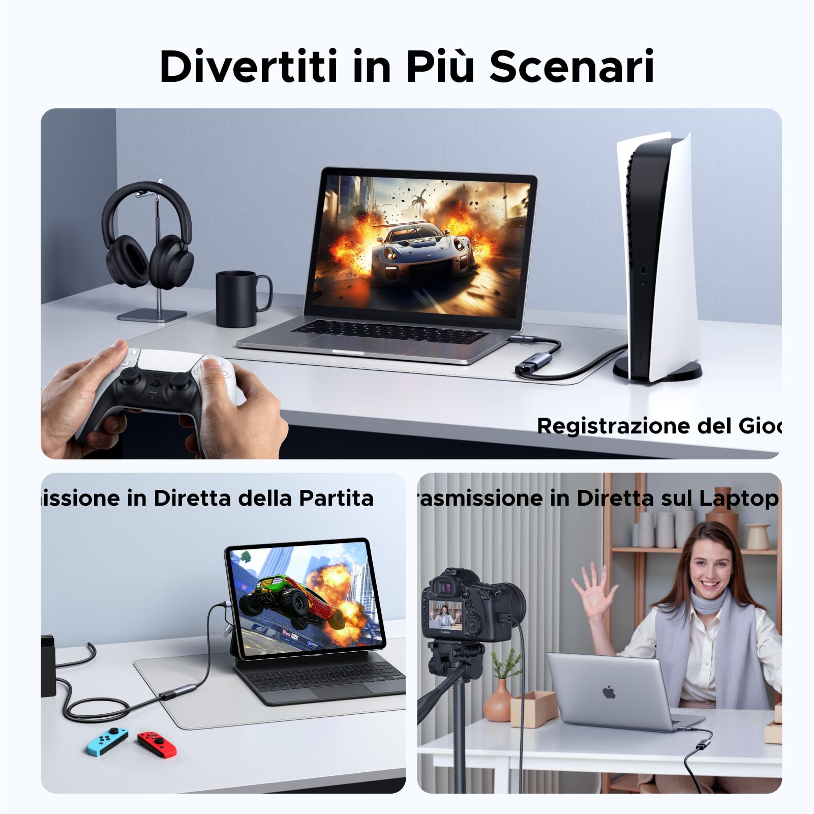 ugreen-scheda-di-acquisizione-video-hdmi-a-usb-4k-30hz-2k-30hz image 8