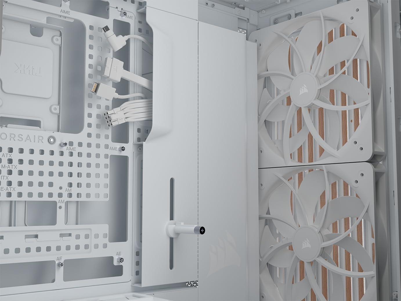 corsair-frame-5000d-wood-rs-case-pc-mid-tower-atx-bianco-rovere-pannello-frontal image 2