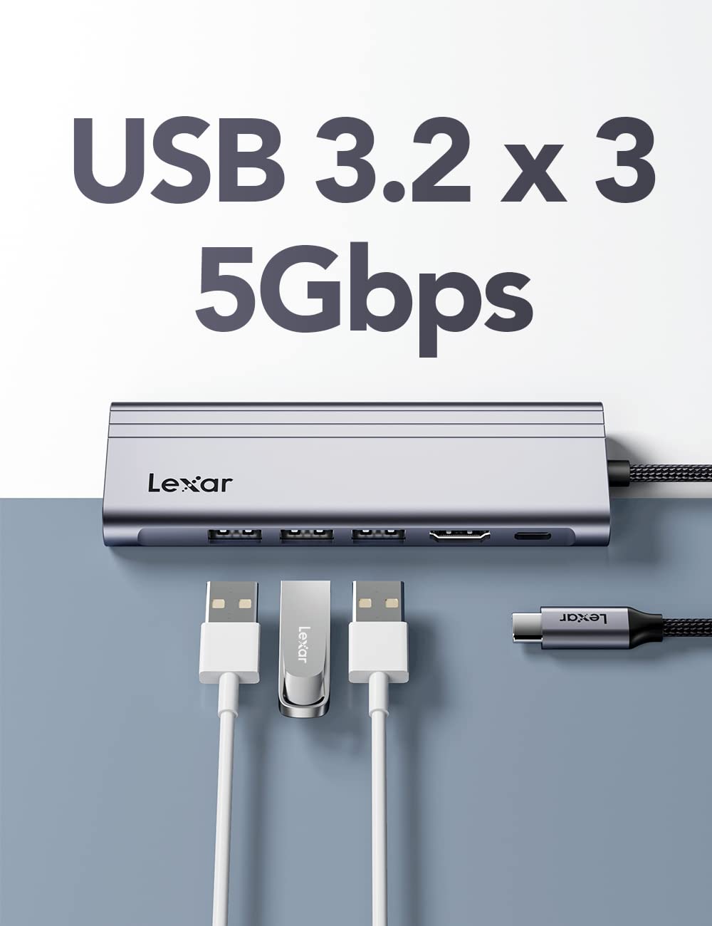 lexar-h31-hub-usb-c-7-in-1-hdmi-4k-60hz-pd-100w image 4