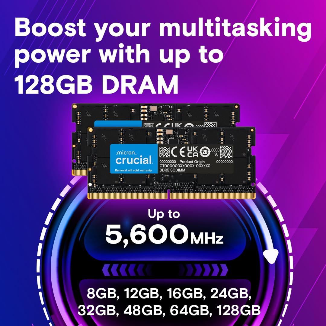 crucial-ram-ddr5-16gb-kit-2x8gb-4800mhz-sodimm-laptop-cl40 image 3